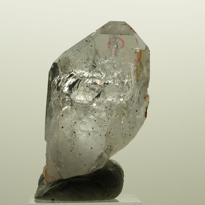 Enhydro Skelett Phantom Amethyst mit Hämatit, 1x Blase Streep Mine, Namibia 51*30*17mm #15134