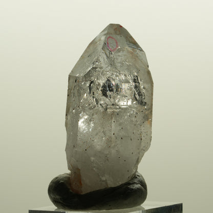Enhydro Skelett Phantom Amethyst mit Hämatit, 1x Blase Streep Mine, Namibia 51*30*17mm #15134