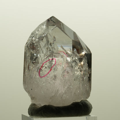 Enhydro Harlekin Lemurian Skelett Phantom Amethyst 2x Blase Streep Mine Namibia 48*32*25mm #15135