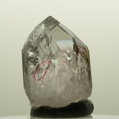 Enhydro Harlekin Lemurian Skelett Phantom Amethyst 2x Blase Streep Mine Namibia 48*32*25mm #15135