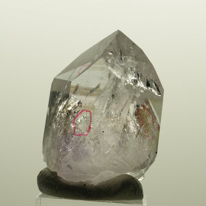 Enhydro Harlekin Lemurian Skelett Phantom Amethyst 2x Blase Streep Mine Namibia 48*32*25mm #15135