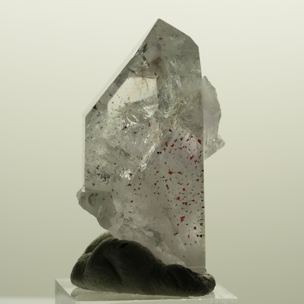 Harlekin Skelett Phantom Amethyst Spitze Streep Mine, Namibia 51*28*26mm #15136