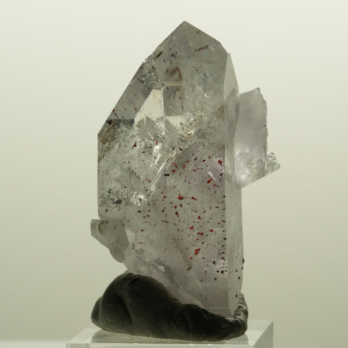 Harlekin Skelett Phantom Amethyst Spitze Streep Mine, Namibia 51*28*26mm #15136