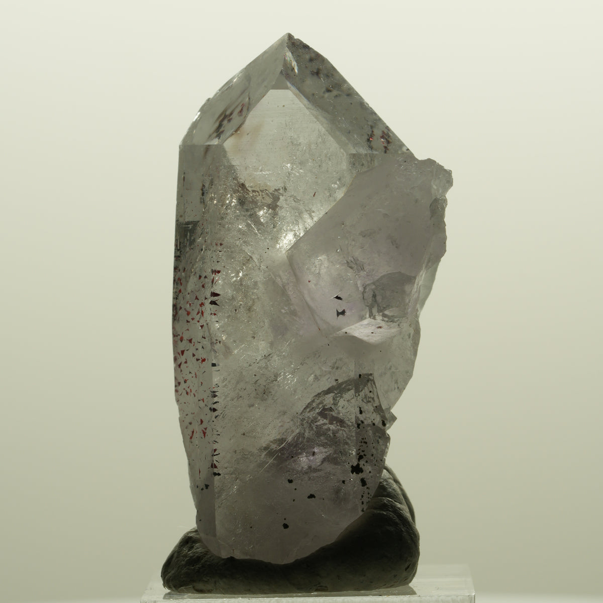 Harlekin Skelett Phantom Amethyst Spitze Streep Mine, Namibia 51*28*26mm #15136