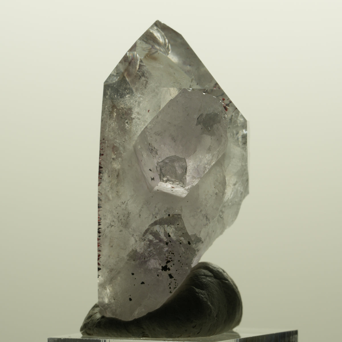 Harlekin Skelett Phantom Amethyst Spitze Streep Mine, Namibia 51*28*26mm #15136
