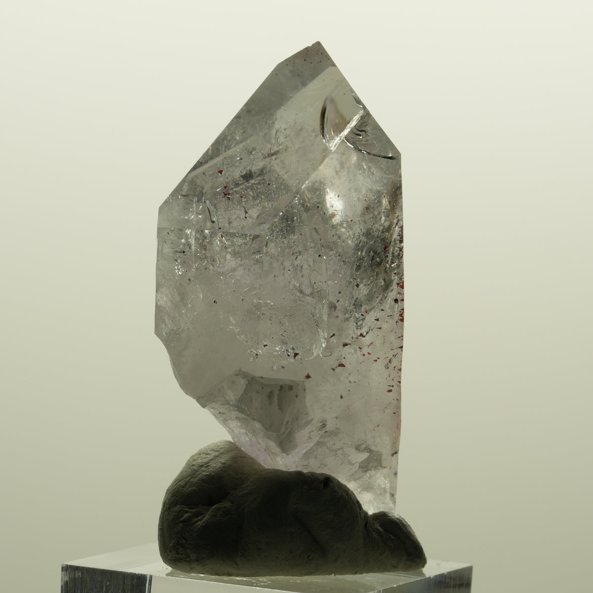 Harlekin Skelett Phantom Amethyst Spitze Streep Mine, Namibia 51*28*26mm #15136