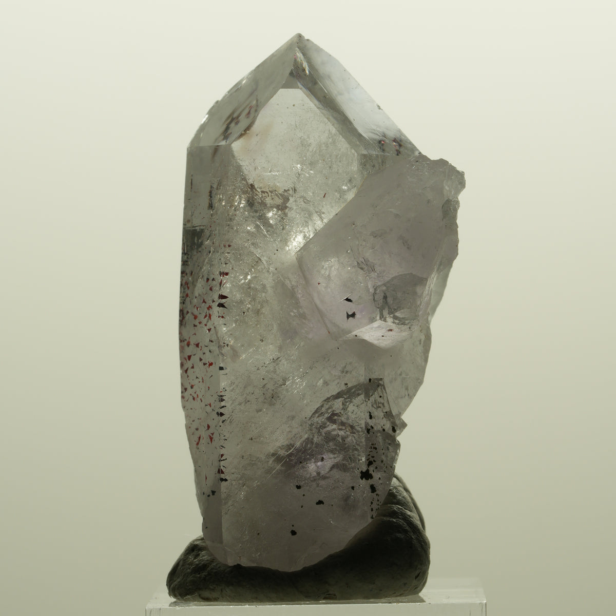 Harlekin Skelett Phantom Amethyst Spitze Streep Mine, Namibia 51*28*26mm #15136