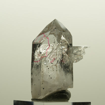 Enhydro Harlekin Phantom Rauchquarz, 2x Blase (große) Streep Mine, Namibia 43*32*23mm #15137