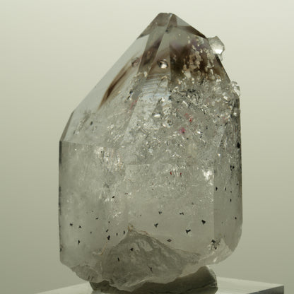 Enhydro Lemurian Phantom Amethyst, Analcim Hämatit 1x Blase Streep Mine Namibia 48*33*22mm #15140
