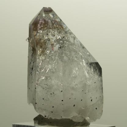 Enhydro Lemurian Phantom Amethyst, Analcim Hämatit 1x Blase Streep Mine Namibia 48*33*22mm #15140