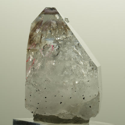 Enhydro Lemurian Phantom Amethyst, Analcim Hämatit 1x Blase Streep Mine Namibia 48*33*22mm #15140