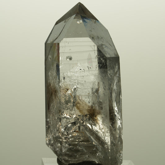 Lemurian Skelett Phantom Amethyst mit Analcim Streep Mine, Namibia 54*26*22mm #15141