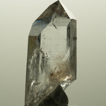 Lemurian Skelett Phantom Amethyst mit Analcim Streep Mine, Namibia 54*26*22mm #15141