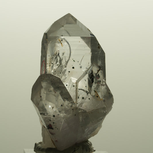 Enhydro Harlekin Lemurian Phantom Amethyst, 1x Blase Streep Mine, Namibia 49*34*28mm #15142