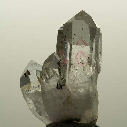Enhydro Harlekin Lemurian Phantom Amethyst, 1x Blase Streep Mine, Namibia 49*34*28mm #15142