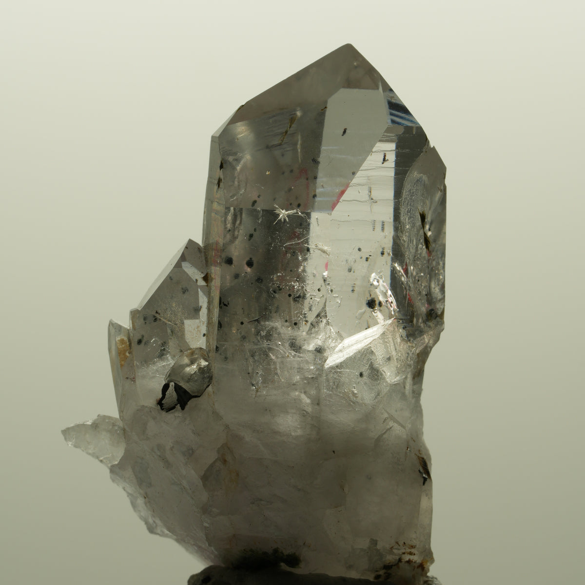 Enhydro Harlekin Lemurian Phantom Amethyst, 1x Blase Streep Mine, Namibia 49*34*28mm #15142