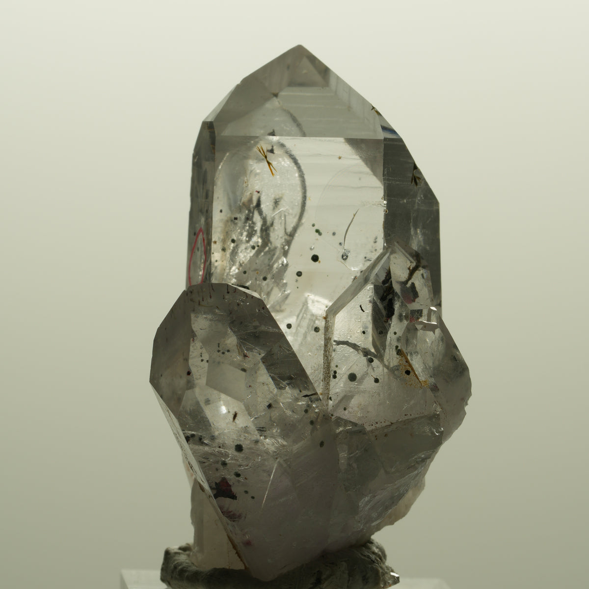 Enhydro Harlekin Lemurian Phantom Amethyst, 1x Blase Streep Mine, Namibia 49*34*28mm #15142