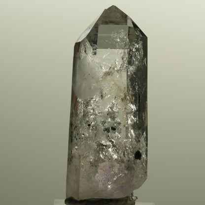 Enhydro Lemurian Skelett Phantom Amethyst, Hämatit 1x Blase Streep Mine Namibia 58*23*20mm #15143