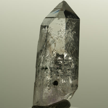 Enhydro Lemurian Skelett Phantom Amethyst, Hämatit 1x Blase Streep Mine Namibia 58*23*20mm #15143