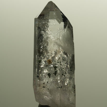 Enhydro Lemurian Skelett Phantom Amethyst, Hämatit 1x Blase Streep Mine Namibia 58*23*20mm #15143