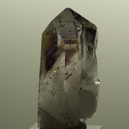 Harlekin Lemurian Phantom Amethyst mit Epidot Streep Mine, Namibia 54*26*20mm #15144