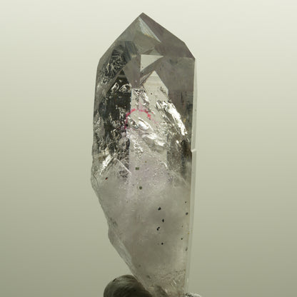 Enhydro Skelett Phantom Amethyst mit Hämatit, 1x Blase Streep Mine, Namibia 54*18*18mm #15145