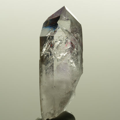 Enhydro Skelett Phantom Amethyst mit Hämatit, 1x Blase Streep Mine, Namibia 54*18*18mm #15145