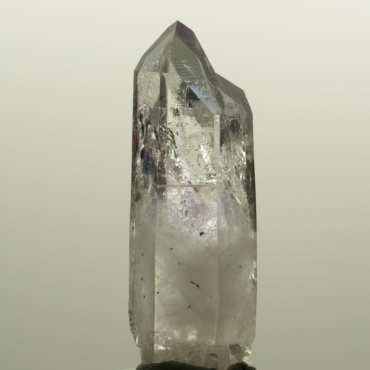 Enhydro Skelett Phantom Amethyst mit Hämatit, 1x Blase Streep Mine, Namibia 54*18*18mm #15145