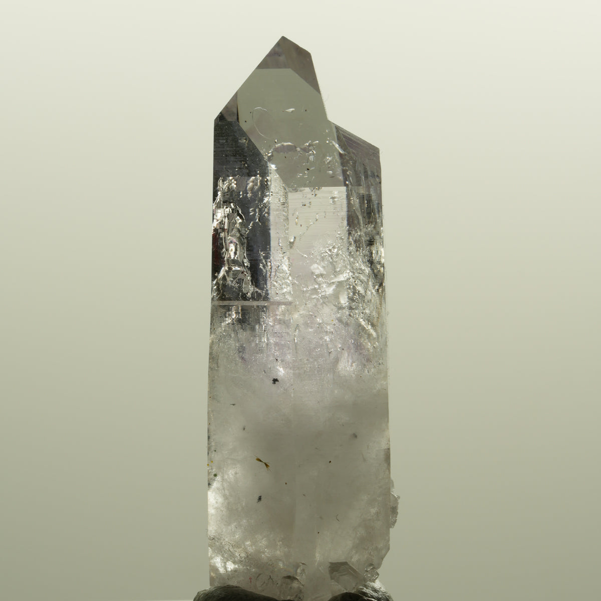Enhydro Skelett Phantom Amethyst mit Hämatit, 1x Blase Streep Mine, Namibia 54*18*18mm #15145