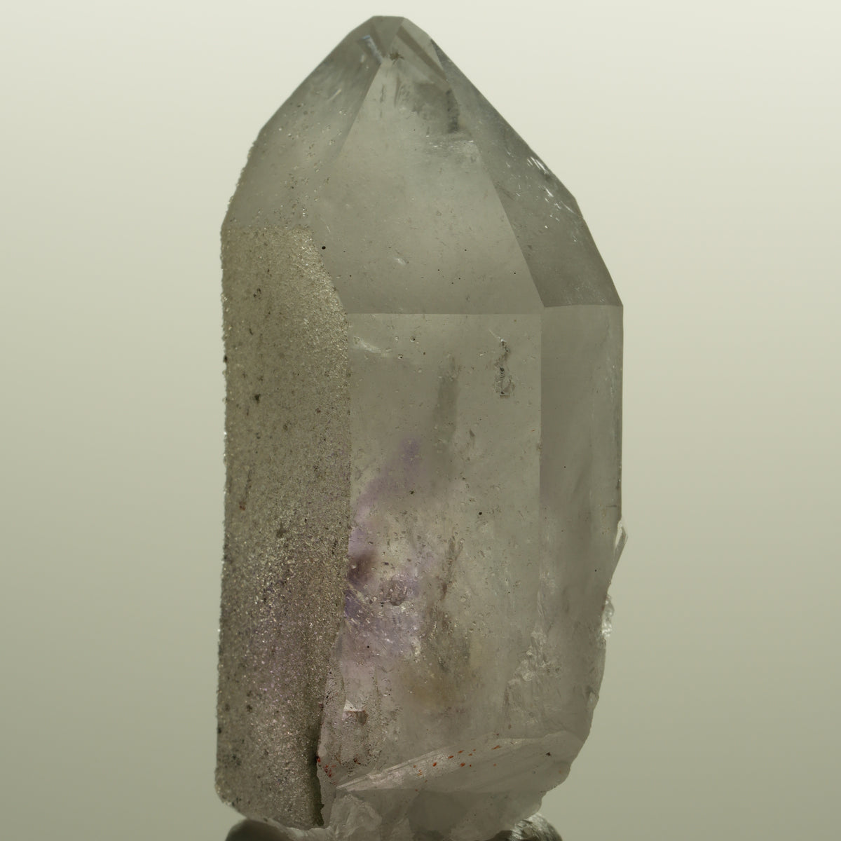 Seltene Skelett Phantom Amethyst mit Analcim Streep Mine, Namibia 54*28*20mm #15147