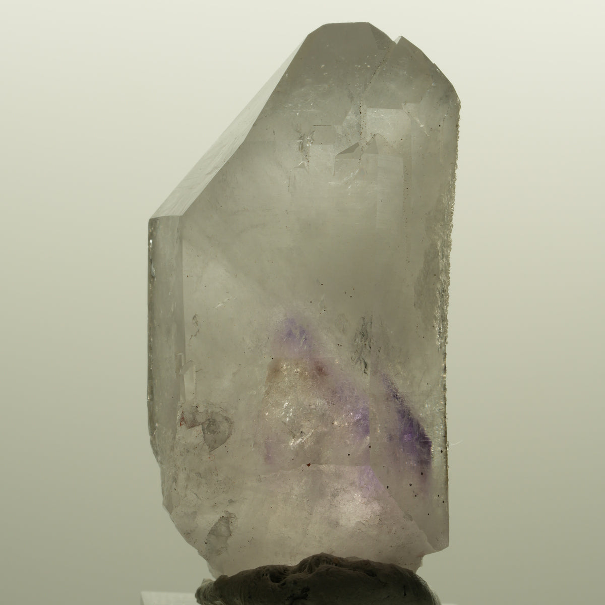 Seltene Skelett Phantom Amethyst mit Analcim Streep Mine, Namibia 54*28*20mm #15147