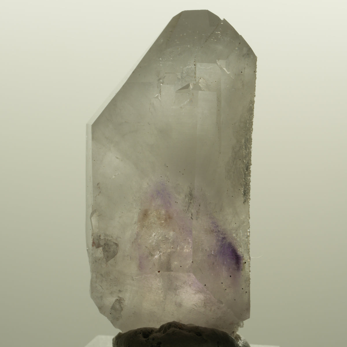 Seltene Skelett Phantom Amethyst mit Analcim Streep Mine, Namibia 54*28*20mm #15147