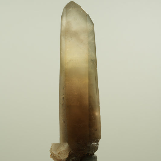 Seltene Phantom Skelett Rauchquarz Spitze Erongo, Namibia 89*26*30mm #15149