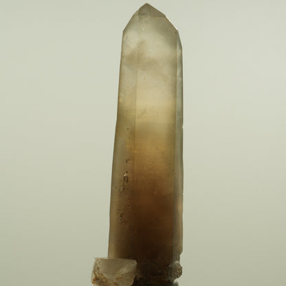 Seltene Phantom Skelett Rauchquarz Spitze Erongo, Namibia 89*26*30mm #15149