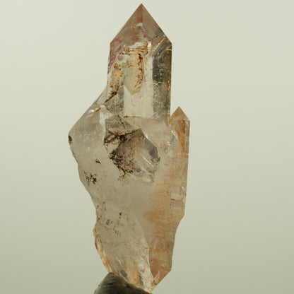Enhydro Phantom Rauchquarz Skelett Doppelender, 1x Blase Goboboseb, Namibia 80*28*32mm #15151