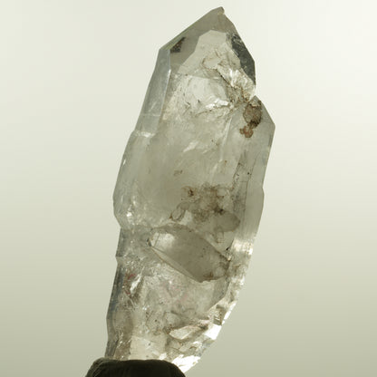 Enhydro Phantom Rauchquarz Skelett Doppelender, 1x Blase Goboboseb, Namibia 101*37*31mm #15152