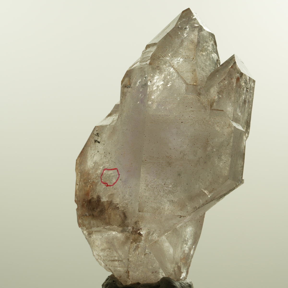 Enhydro Skelett Phantom Amethyst Doppelender, 1x Blase Goboboseb, Namibia 85*52*32mm #15153