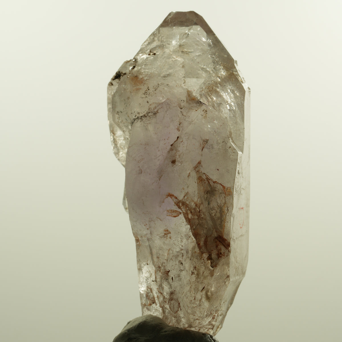 Enhydro Skelett Phantom Amethyst Doppelender, 1x Blase Goboboseb, Namibia 85*52*32mm #15153