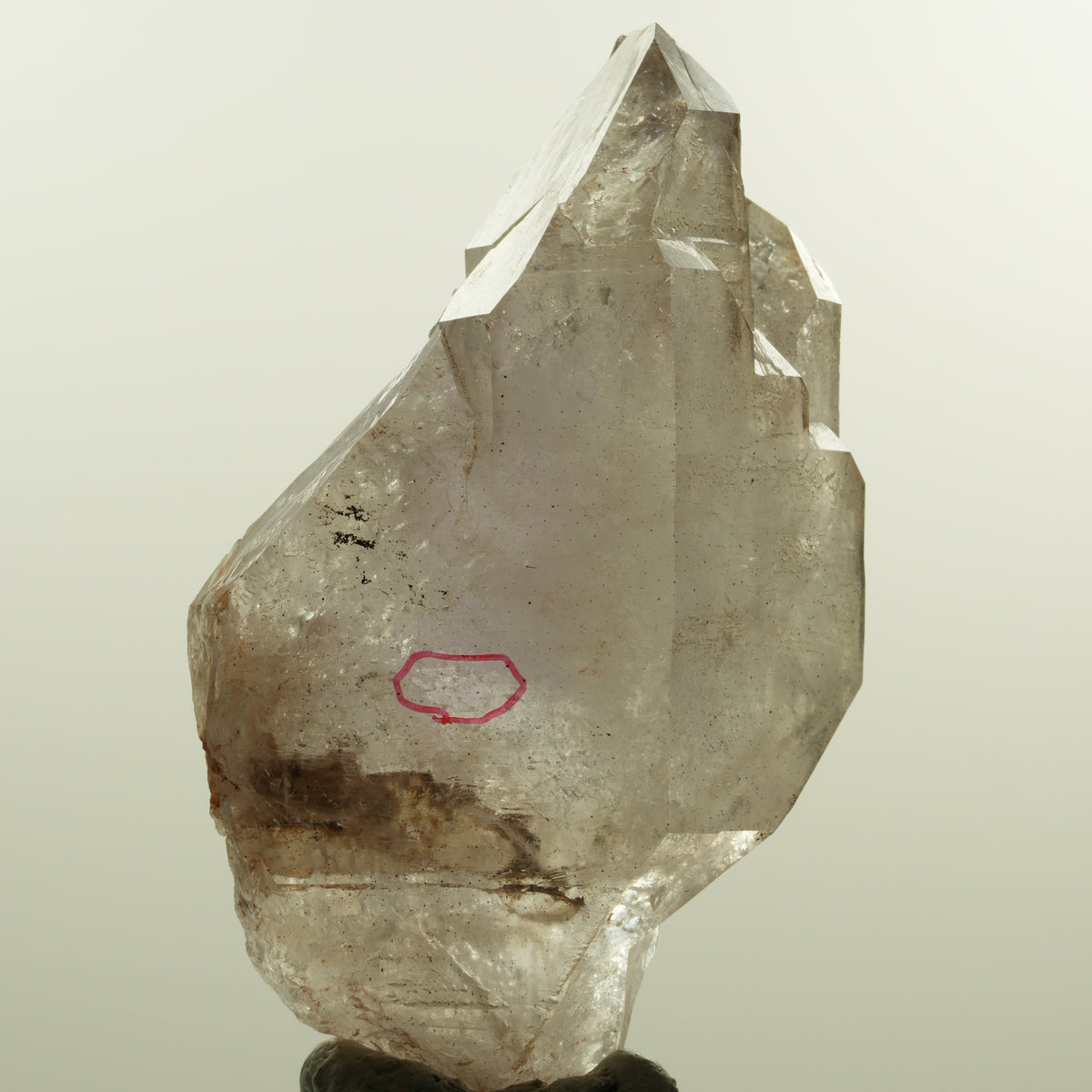 Enhydro Skelett Phantom Amethyst Doppelender, 1x Blase Goboboseb, Namibia 85*52*32mm #15153