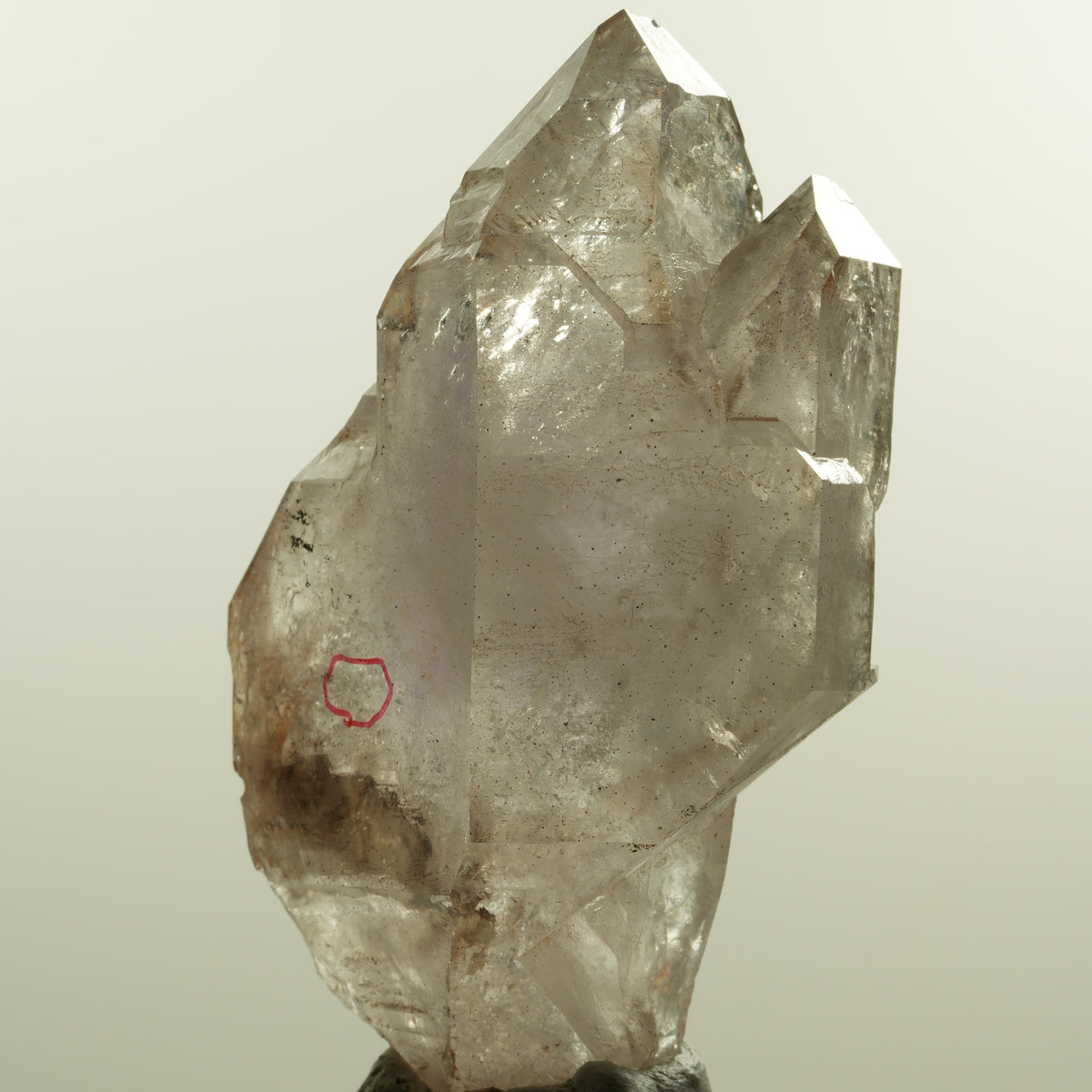 Enhydro Skelett Phantom Amethyst Doppelender, 1x Blase Goboboseb, Namibia 85*52*32mm #15153