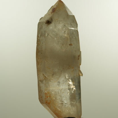 Skelett Phantom Rauchquarz Doppelender Spitze Goboboseb, Namibia 96*31*33mm #15154