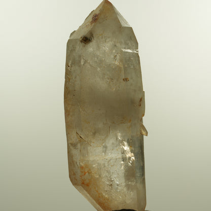 Skelett Phantom Rauchquarz Doppelender Spitze Goboboseb, Namibia 96*31*33mm #15154