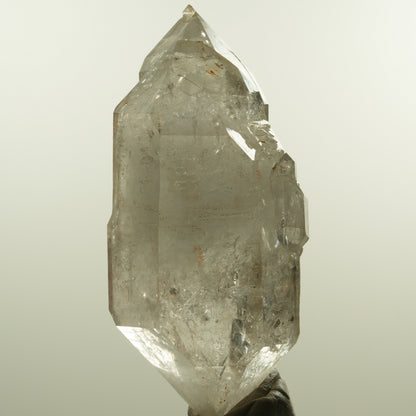 Enhydro Phantom Rauchquarz Skelett Doppelender, 2x Blase Goboboseb, Namibia 102*45*48mm #15155
