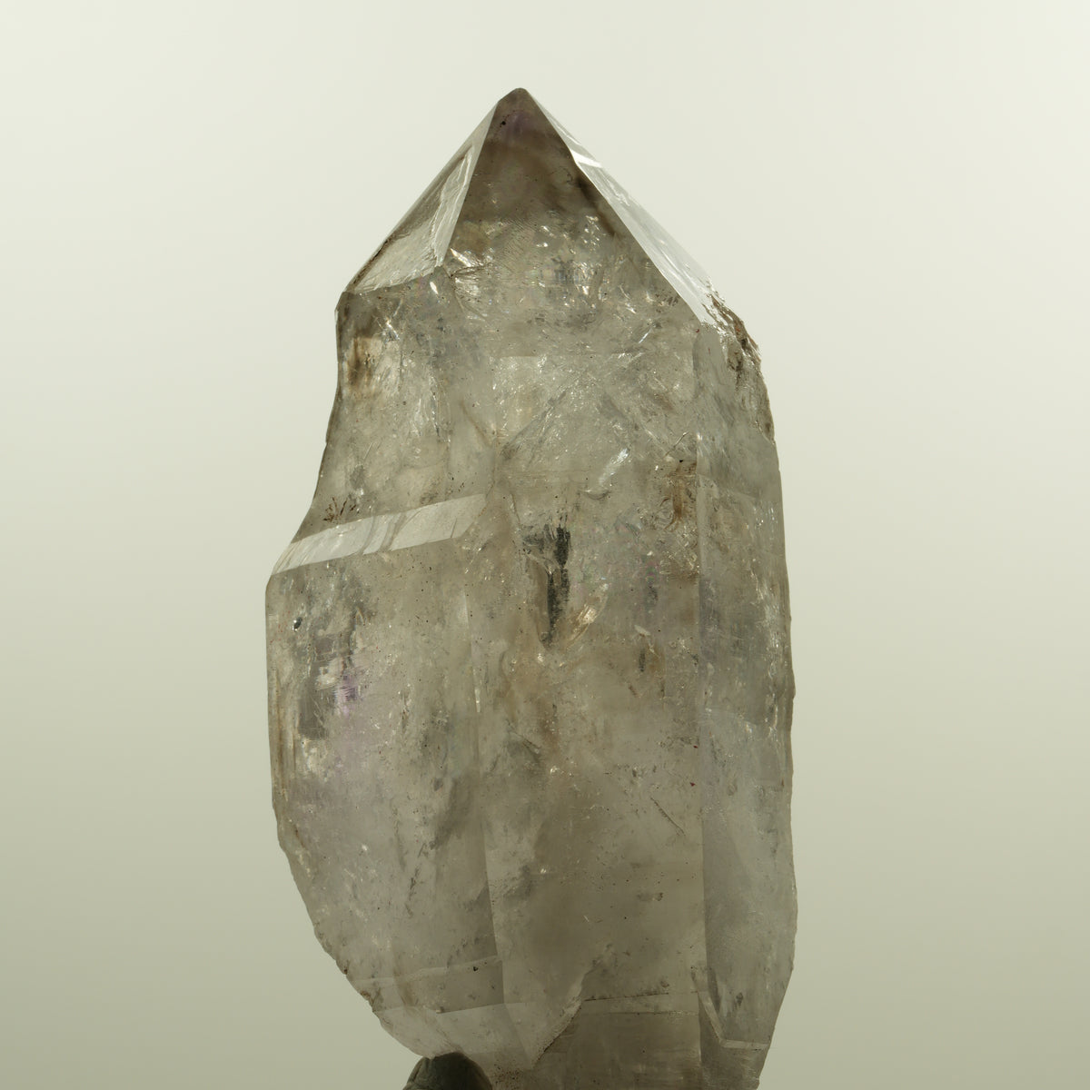 Seltene Skelett Phantom Amethyst Spitze Goboboseb, Namibia 88*44*31mm #15156
