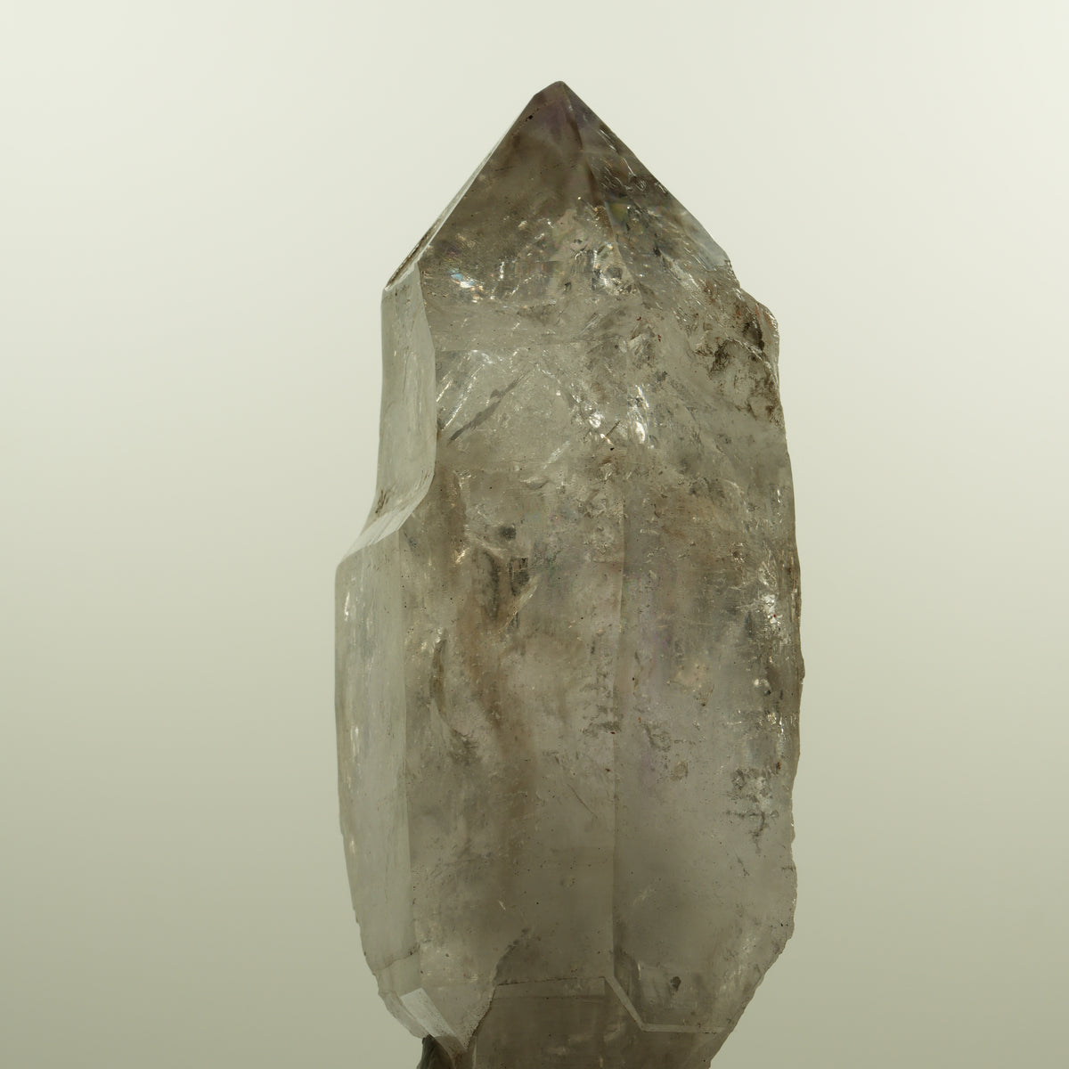 Seltene Skelett Phantom Amethyst Spitze Goboboseb, Namibia 88*44*31mm #15156