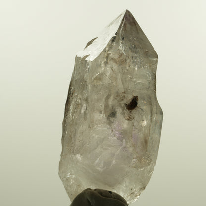 Seltene Skelett Phantom Amethyst Spitze Goboboseb, Namibia 88*44*31mm #15156