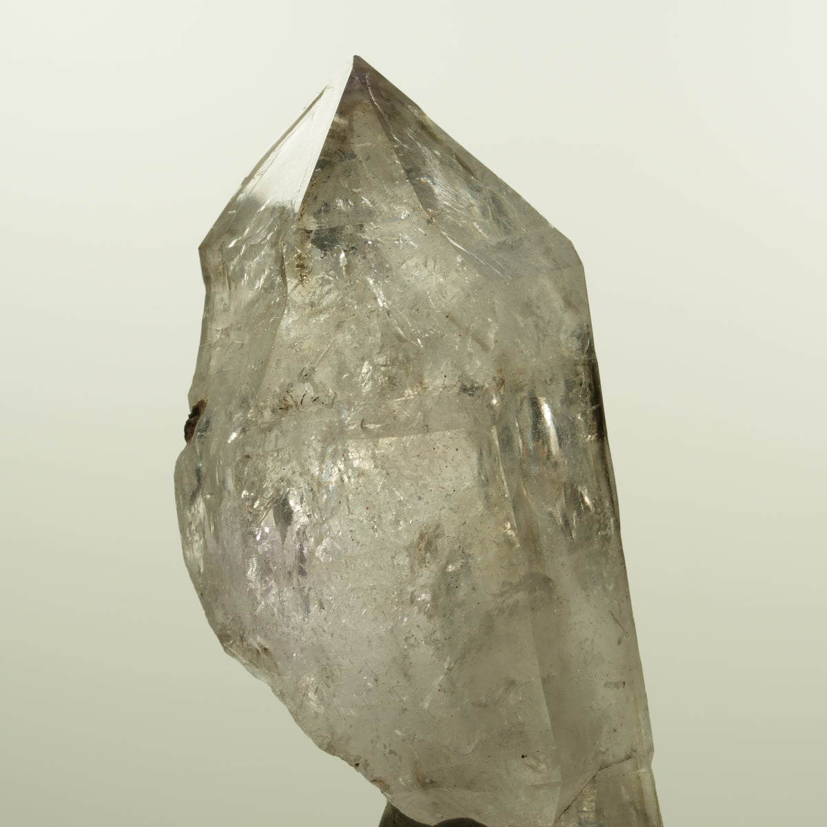 Seltene Skelett Phantom Amethyst Spitze Goboboseb, Namibia 88*44*31mm #15156