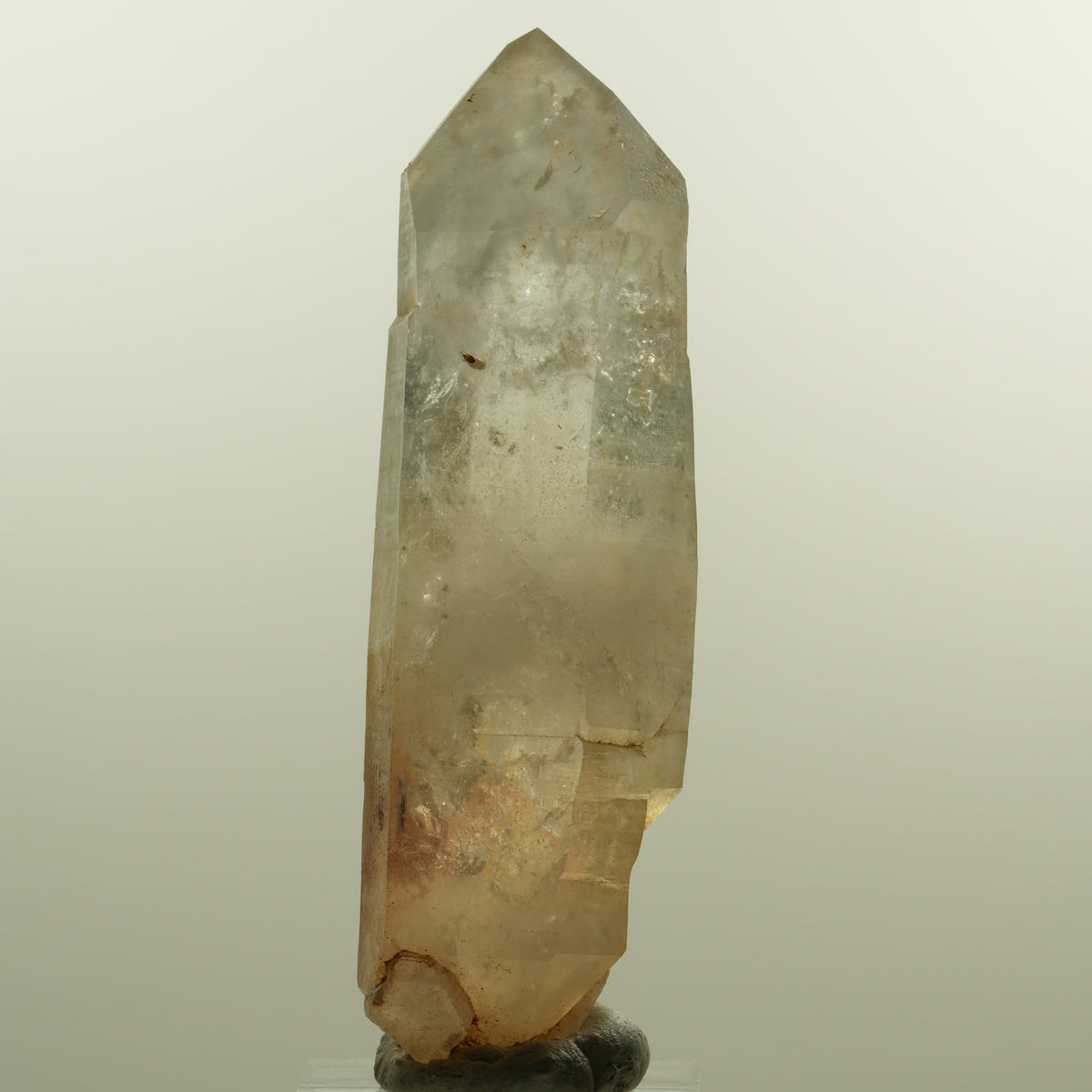 Skelett Phantom Rauchquarz Doppelender Spitze Goboboseb, Namibia 80*29*19mm #15157