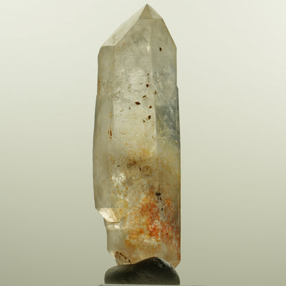 Skelett Phantom Rauchquarz Doppelender Spitze Goboboseb, Namibia 80*29*19mm #15157