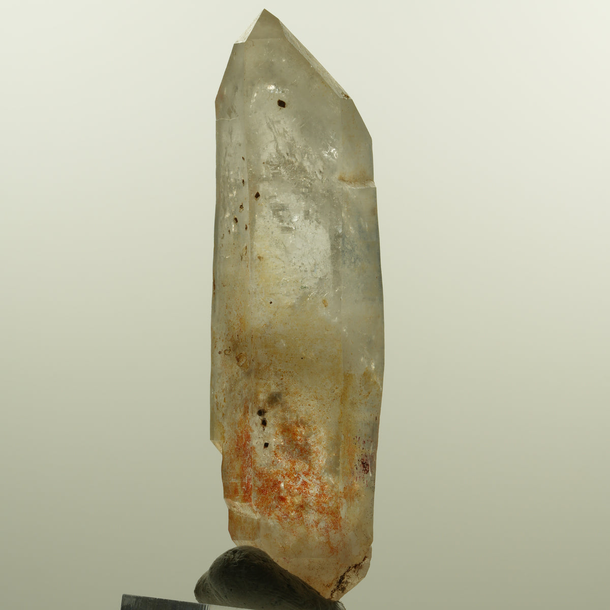 Skelett Phantom Rauchquarz Doppelender Spitze Goboboseb, Namibia 80*29*19mm #15157